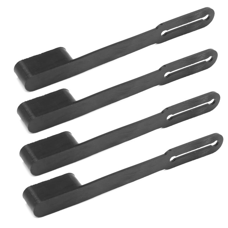 SeSicWe 4 Pin Flat Wiring Harness Connector Dust Cover for Curt Trailer Replace 58345 58200 (Pack of 4) - Image 3